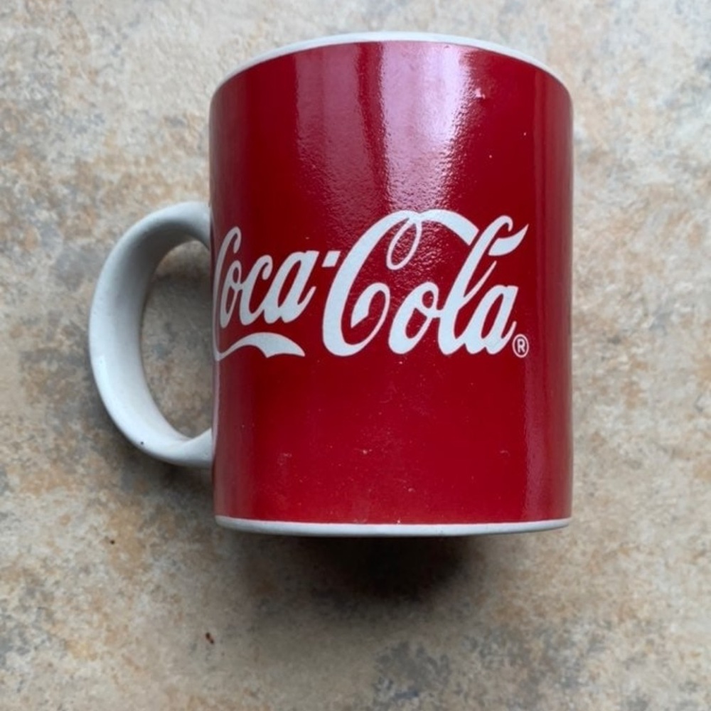 Gibson Classic Red Coca Cola Coffee Mug